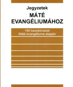 Jegyzetek Máté evangéliumához (G. R. Brinke)
